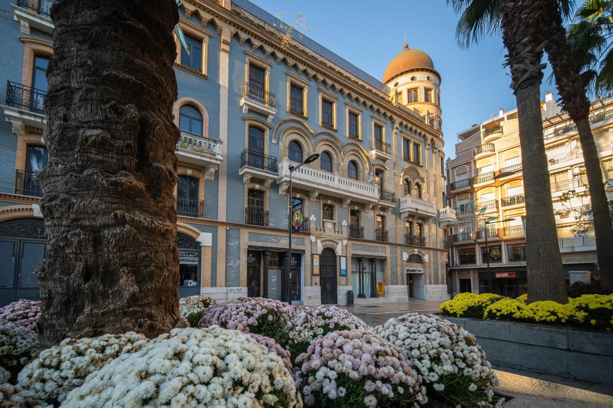 Conjunto De Apartamentos Antiguo Palacio Hotel Paris Huelva Ngoại thất bức ảnh